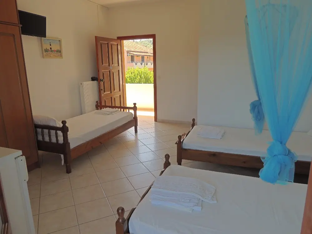 Room at Margarita Pension — clean, comfortable accommodation in Arillas